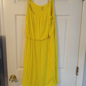 Yellow Tank Dress
